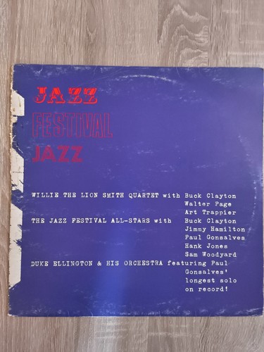 Jazz festival various - jazz, lp